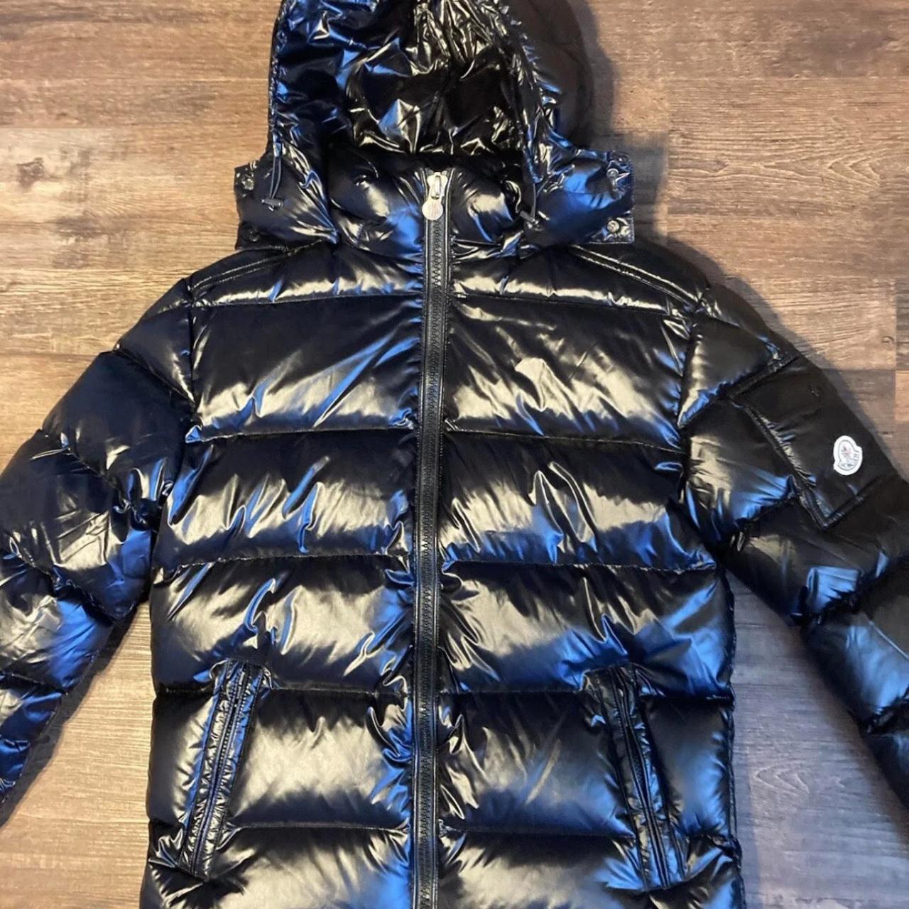 moncler jacket size medium moving so letting go for... Depop
