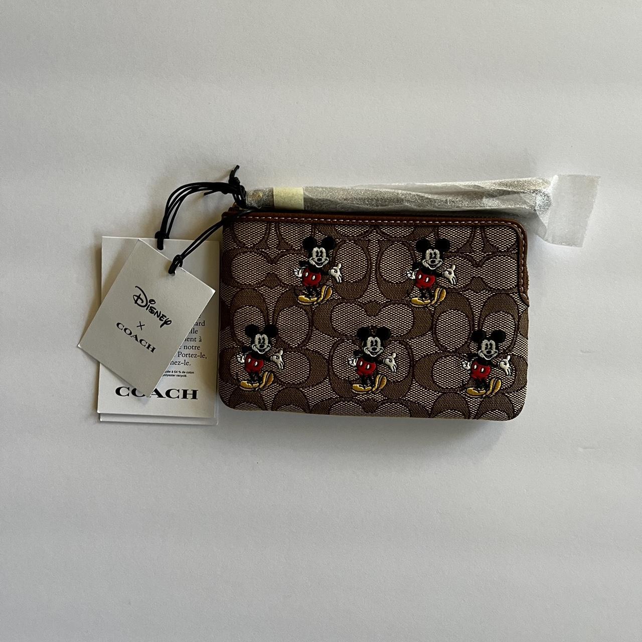 Coach Wristlet X Mickey Mouse Brand New Feel. Depop