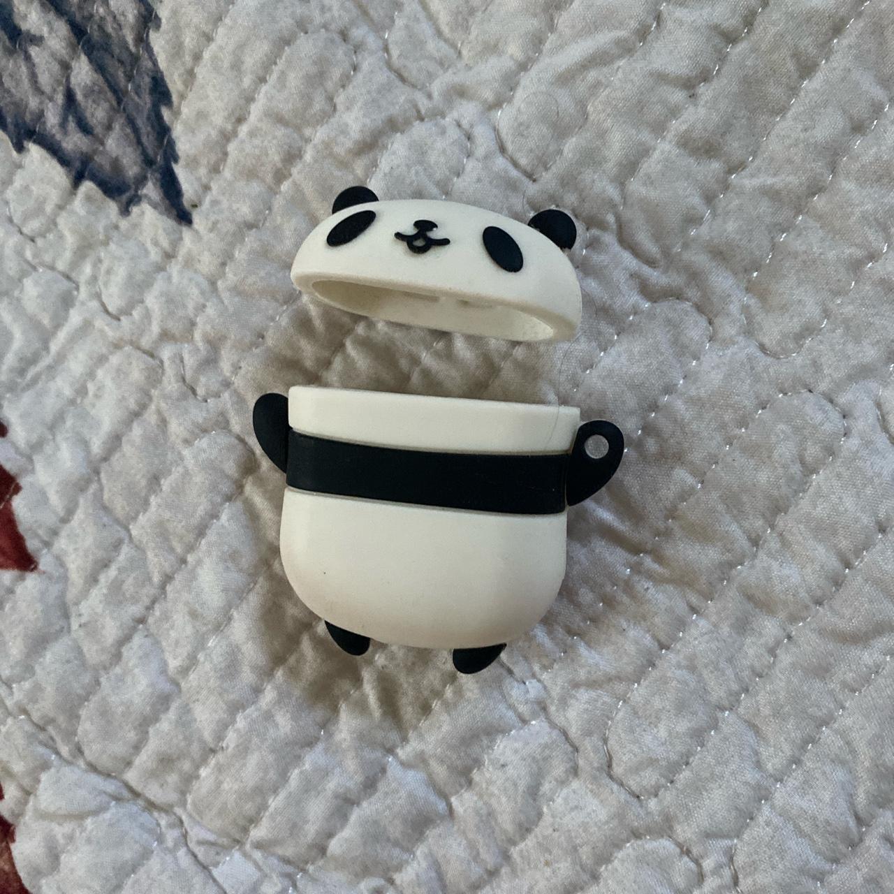 panda airpod case , has dust and fuzziness inside.... - Depop