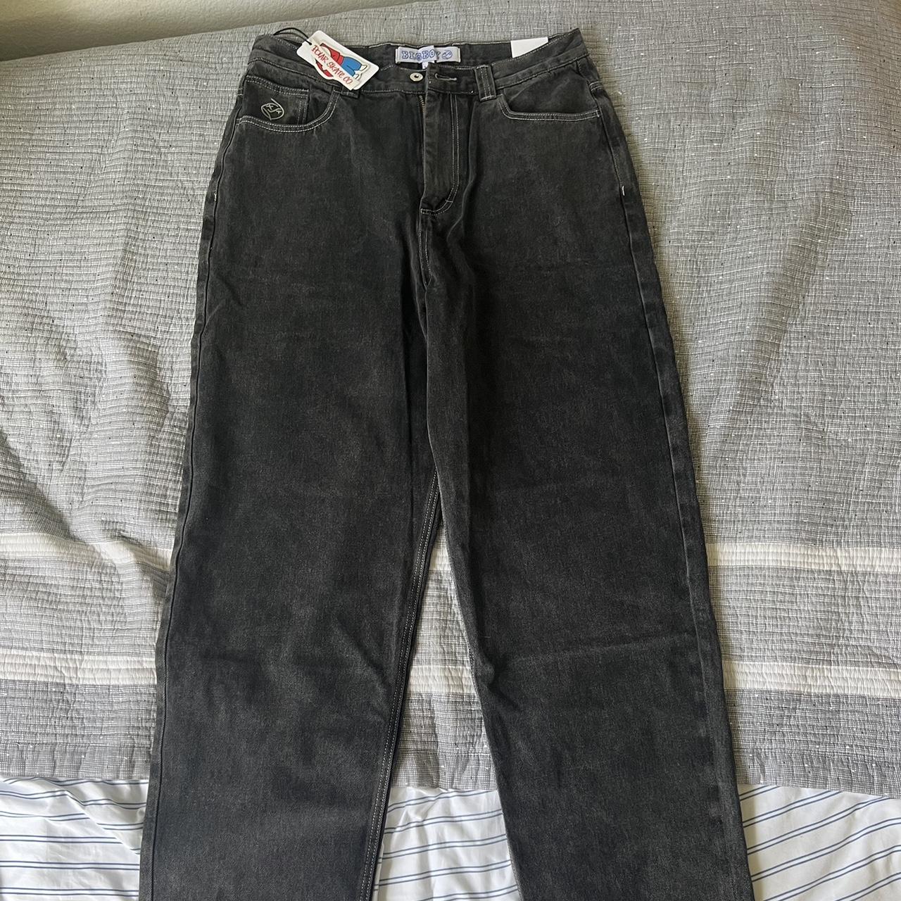 brand new washed black big boy polar skate co size...