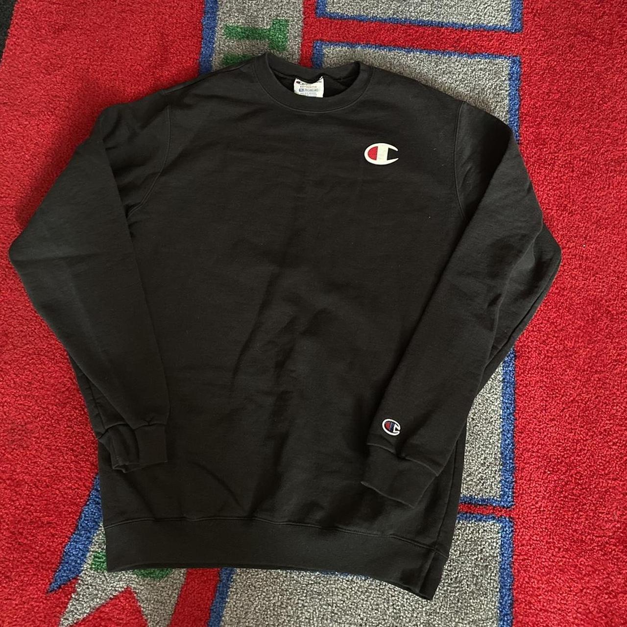 Champion black reverse weave sweatshirt Youth XL