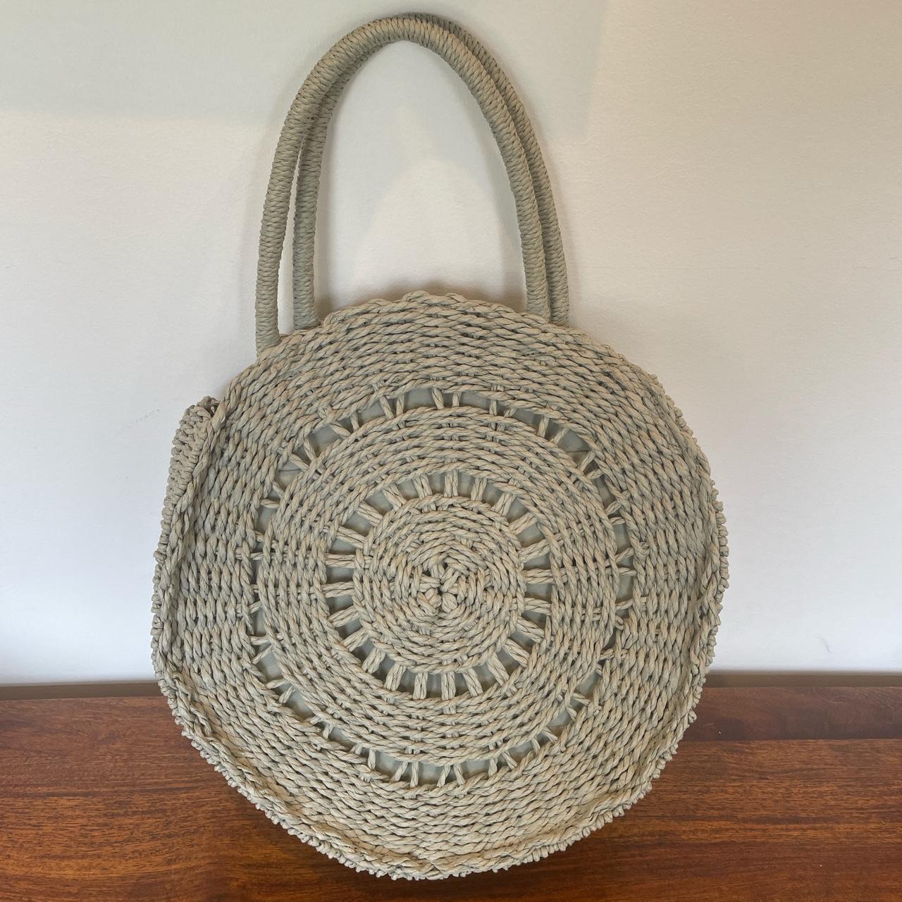 Laura jones straw bags sale