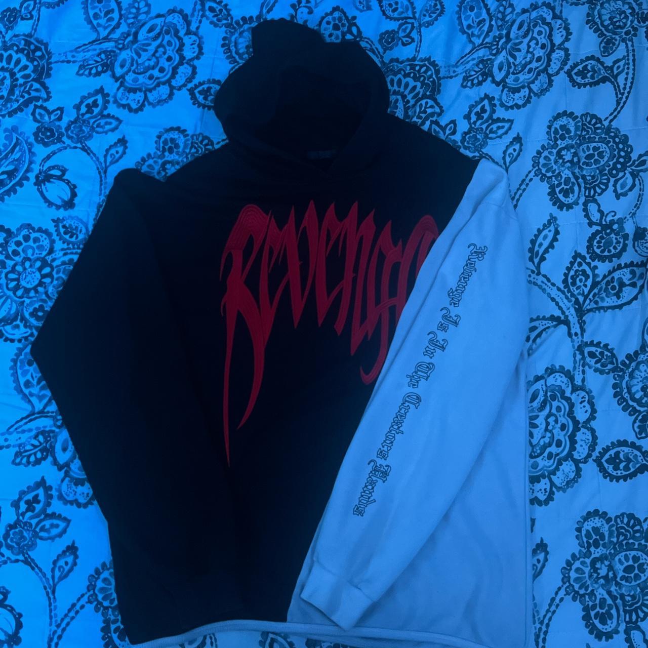 Revenge split hoodie sale