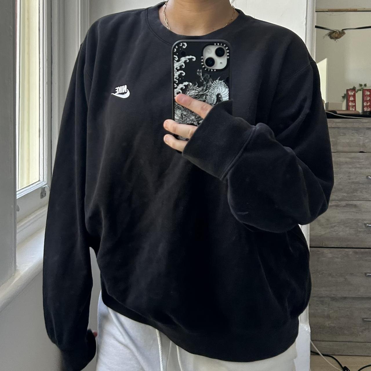 nike womens black sweats