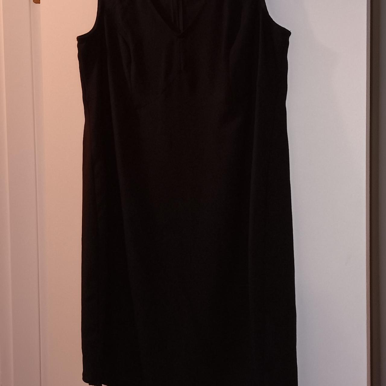 ABS Black Cocktail Dress. Size 16W. New Without Tags. - Depop
