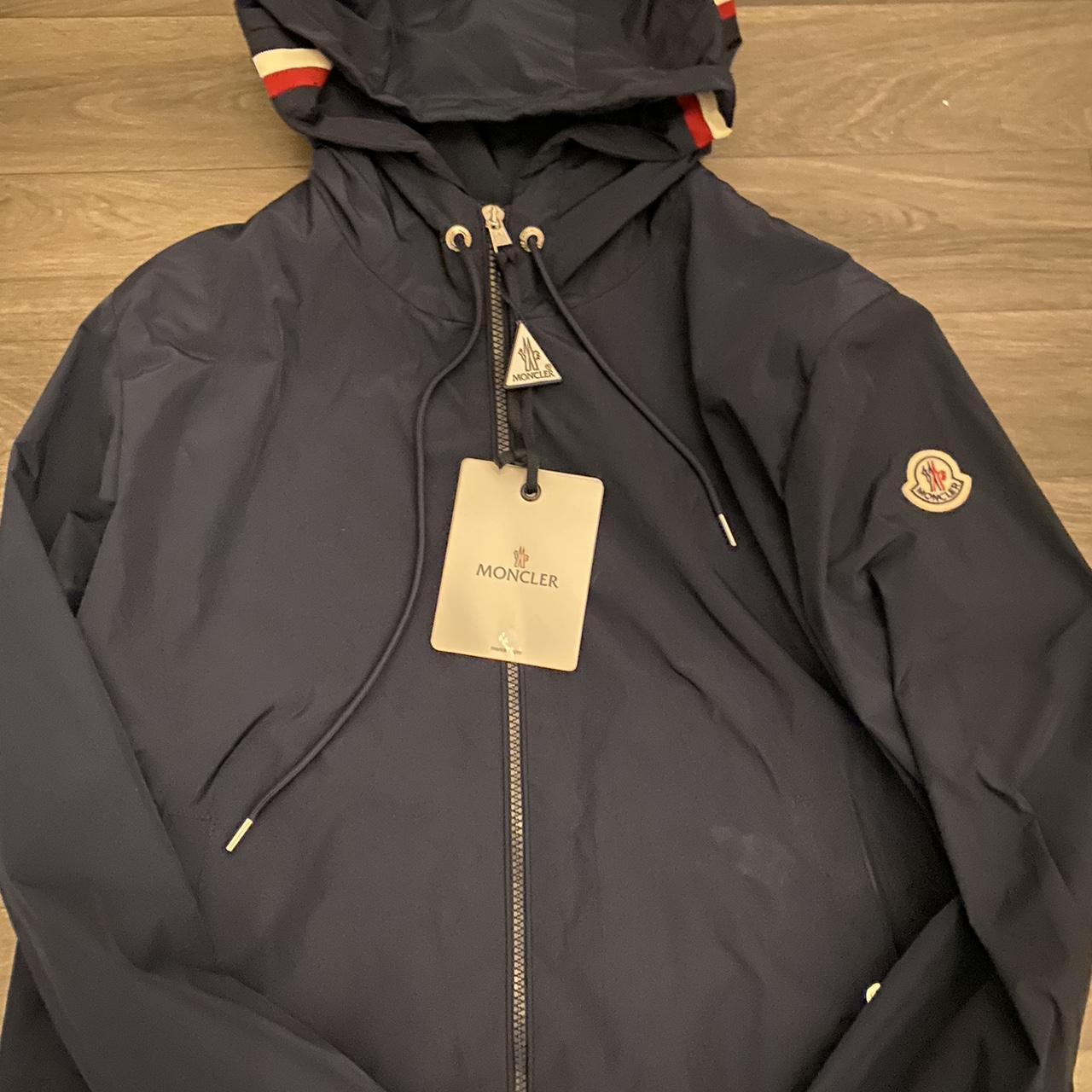 Moncler windbreaker size small received as a gift... - Depop