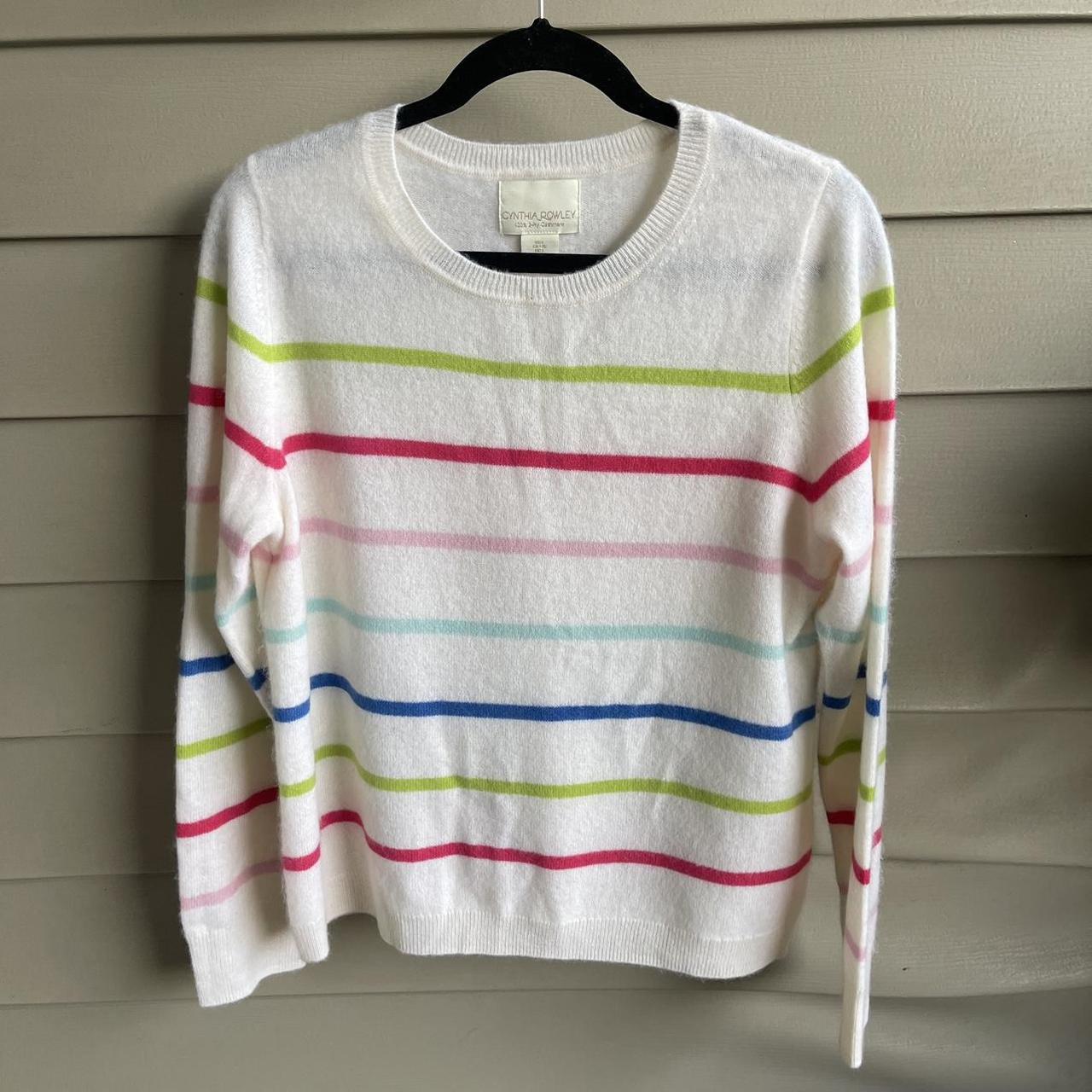 Cynthia rowley 100 cashmere sweater hotsell