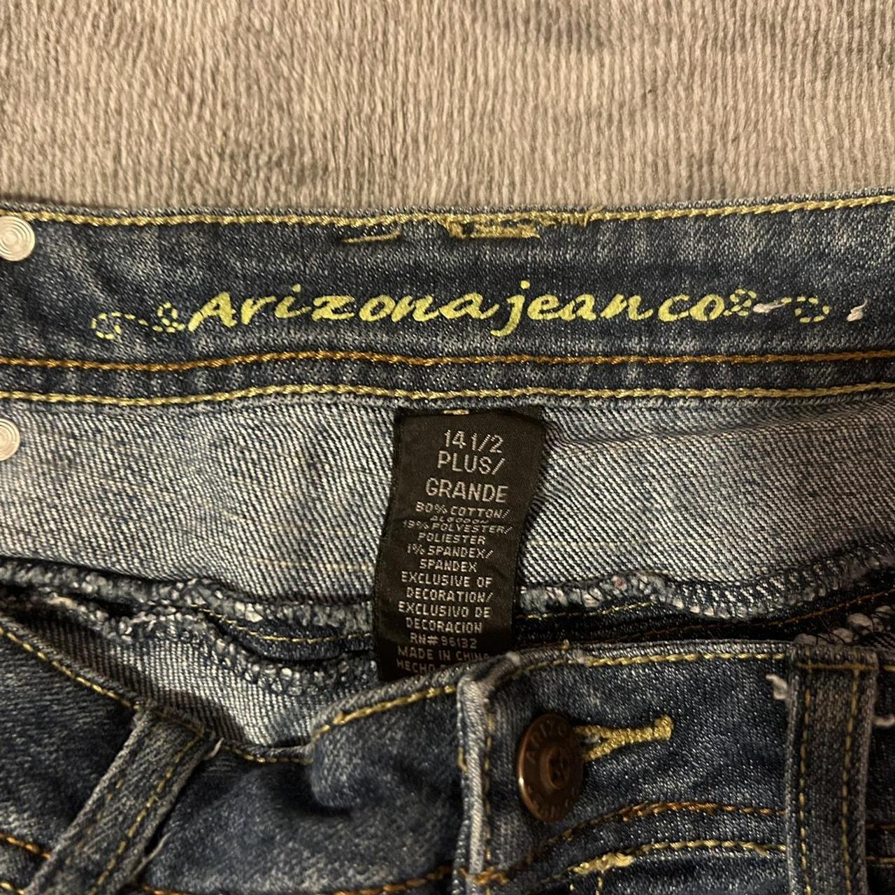 Arizona Women's Navy Jeans (4)