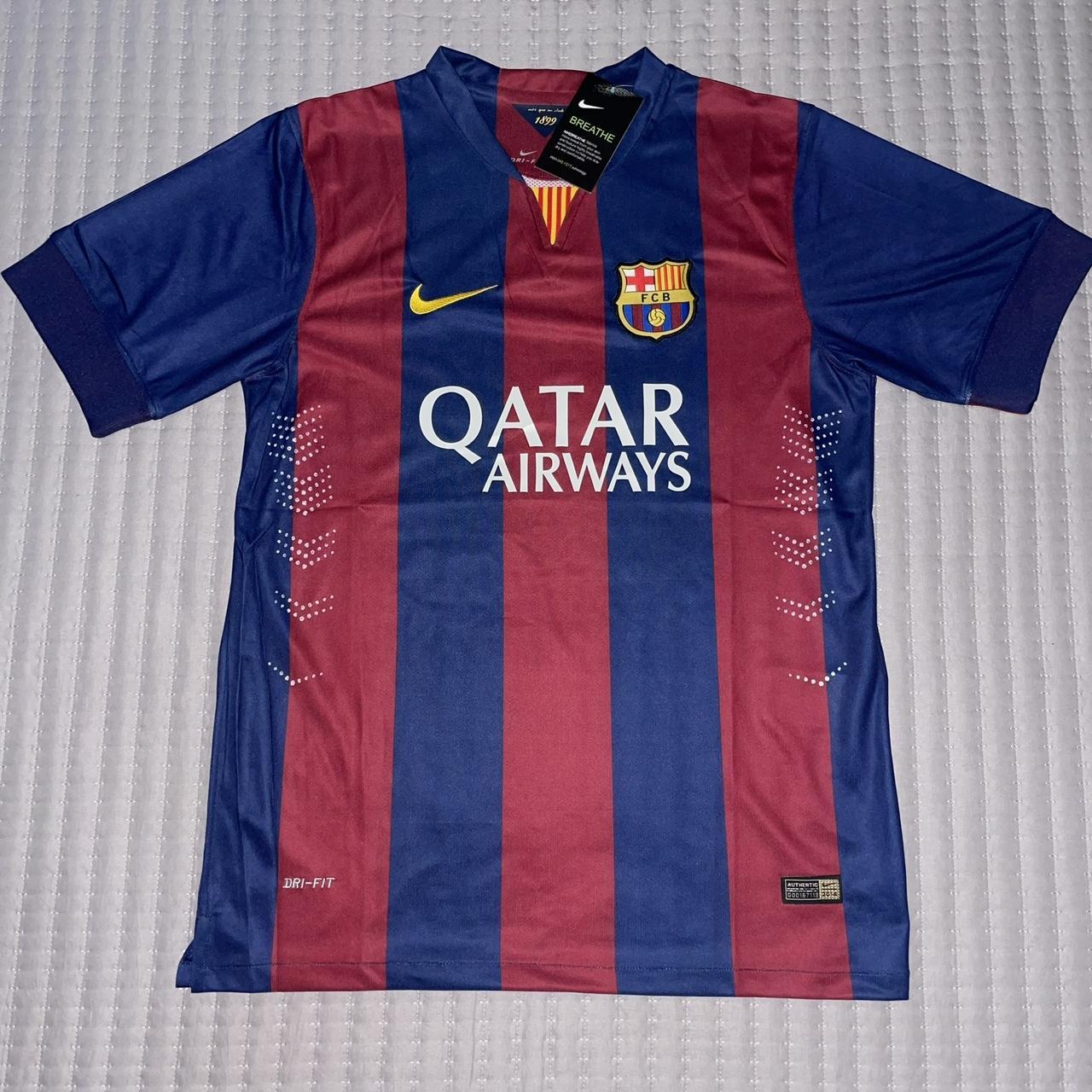 Fc Barcelona Retro Home Jersey Multiple Depop