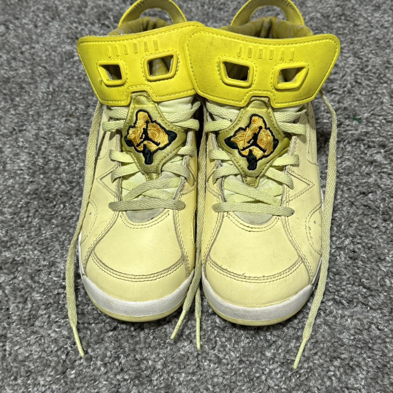 jordan 6 floral yellow