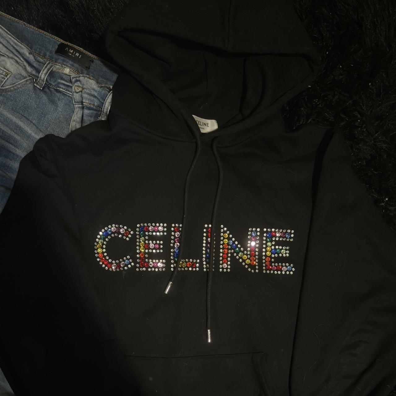 Authentic Celine popular Hoodie black