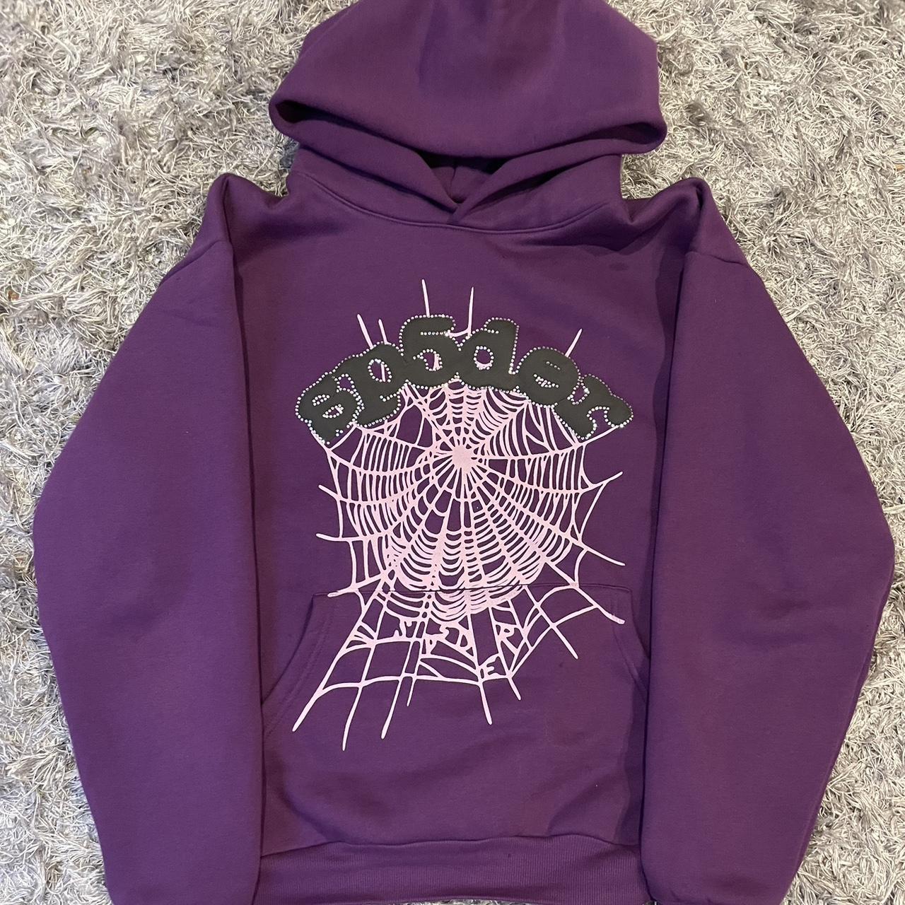 Brand New Purple Spider Worldwide Hoodie |No | Depop