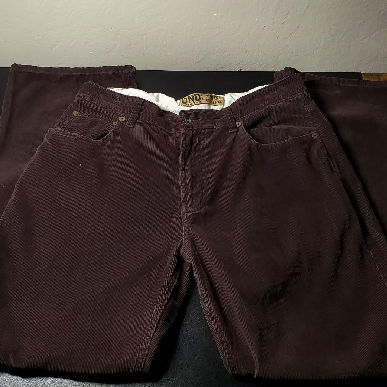 Dark brown corduroy pants! - 34x30 - Great condition... - Depop