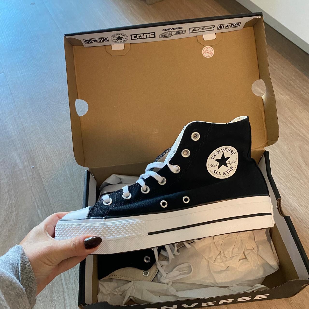 womens platform converse