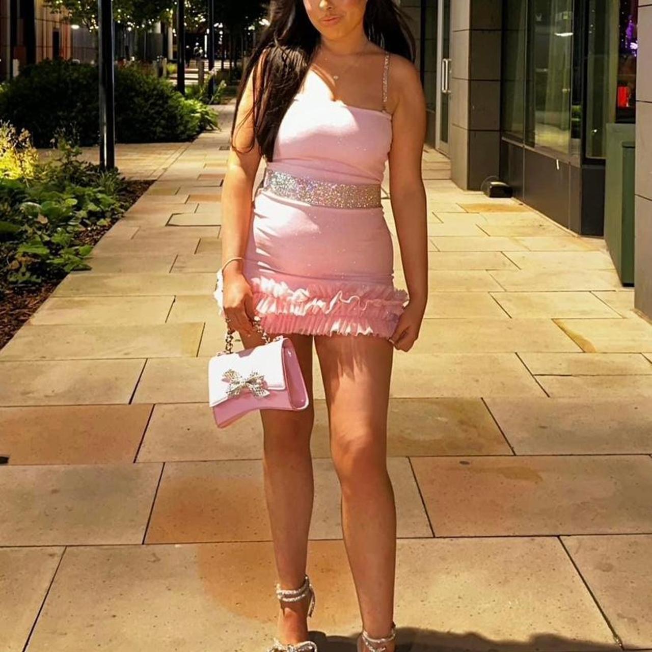 The Seraphina Collection Pink Ballerina Dress with... - Depop