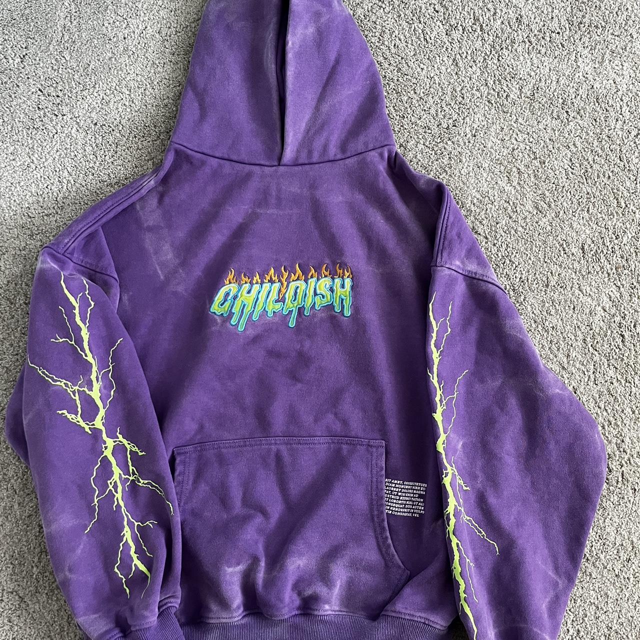 -Childish hoodie -worn twice -small #streetwear... - Depop