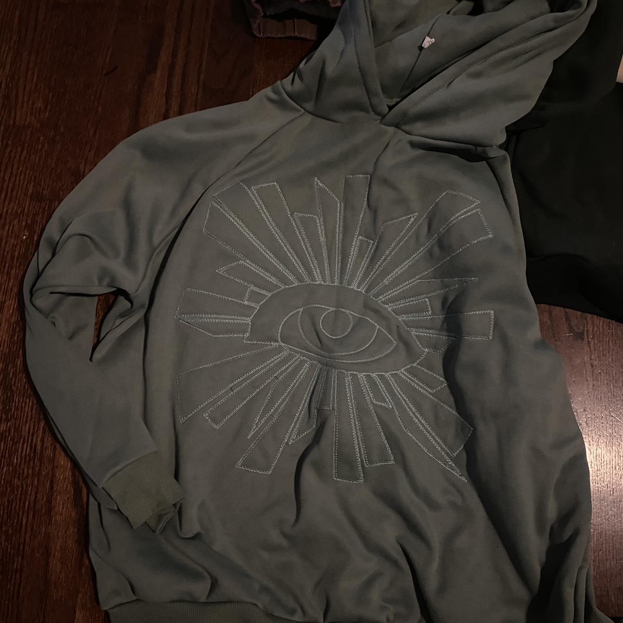 DIFF Men's Hoodie - Green/Multi - S – 3 diff hood… - image 4