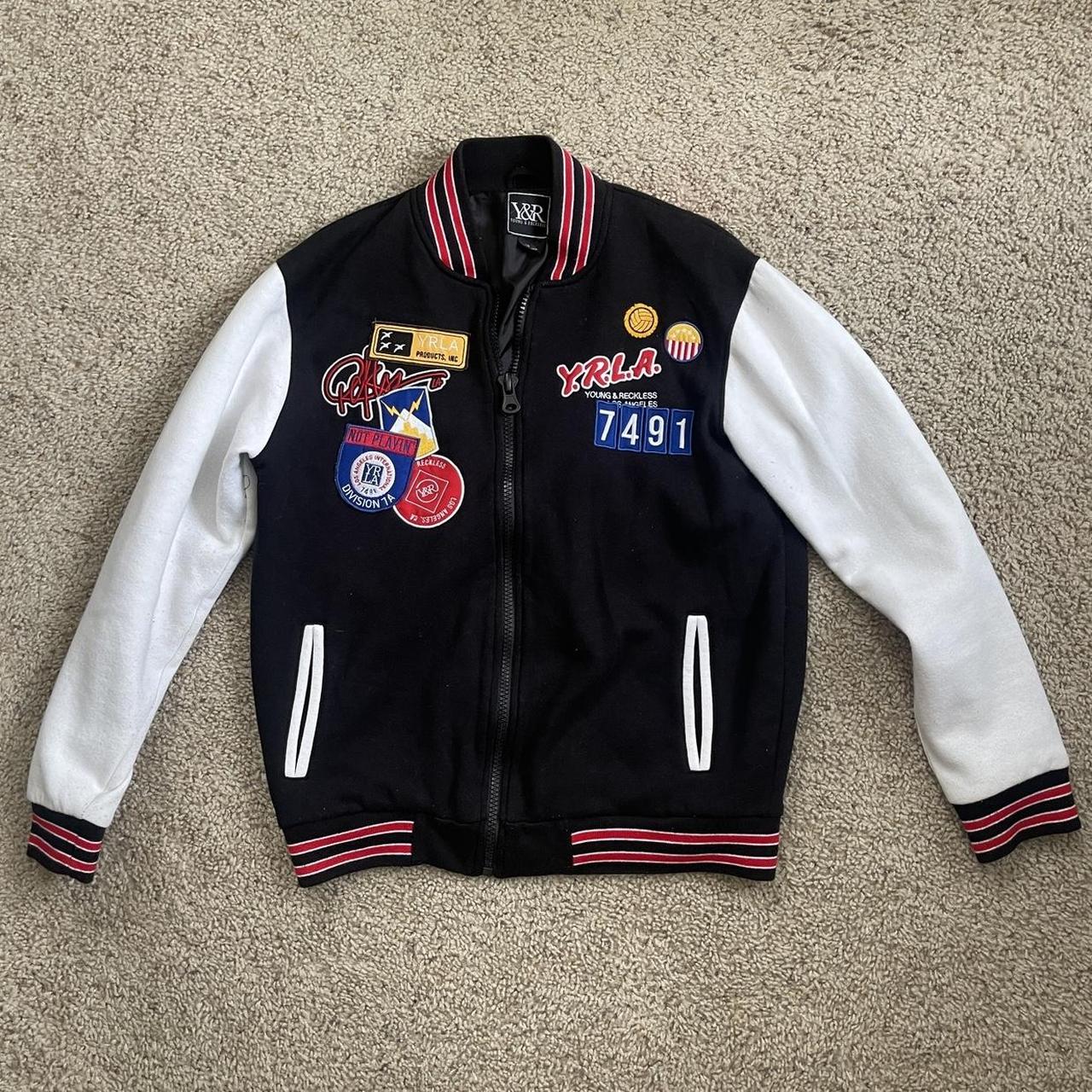 Young and reckless online varsity jacket