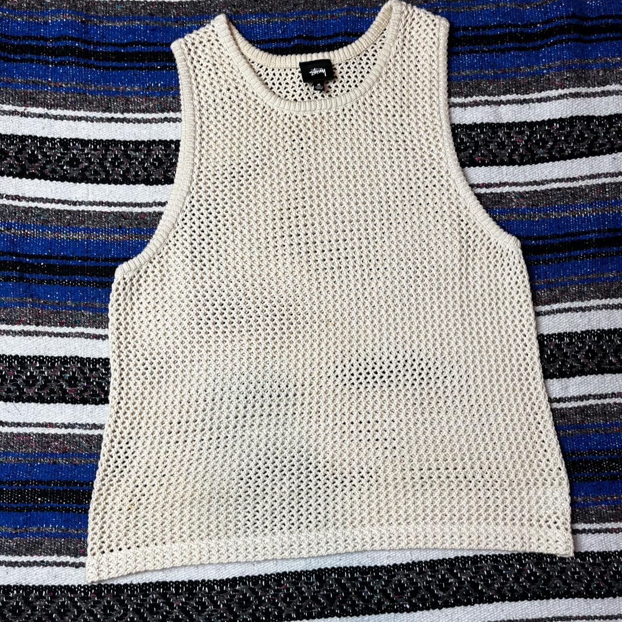 Stussy knit-vest - Depop