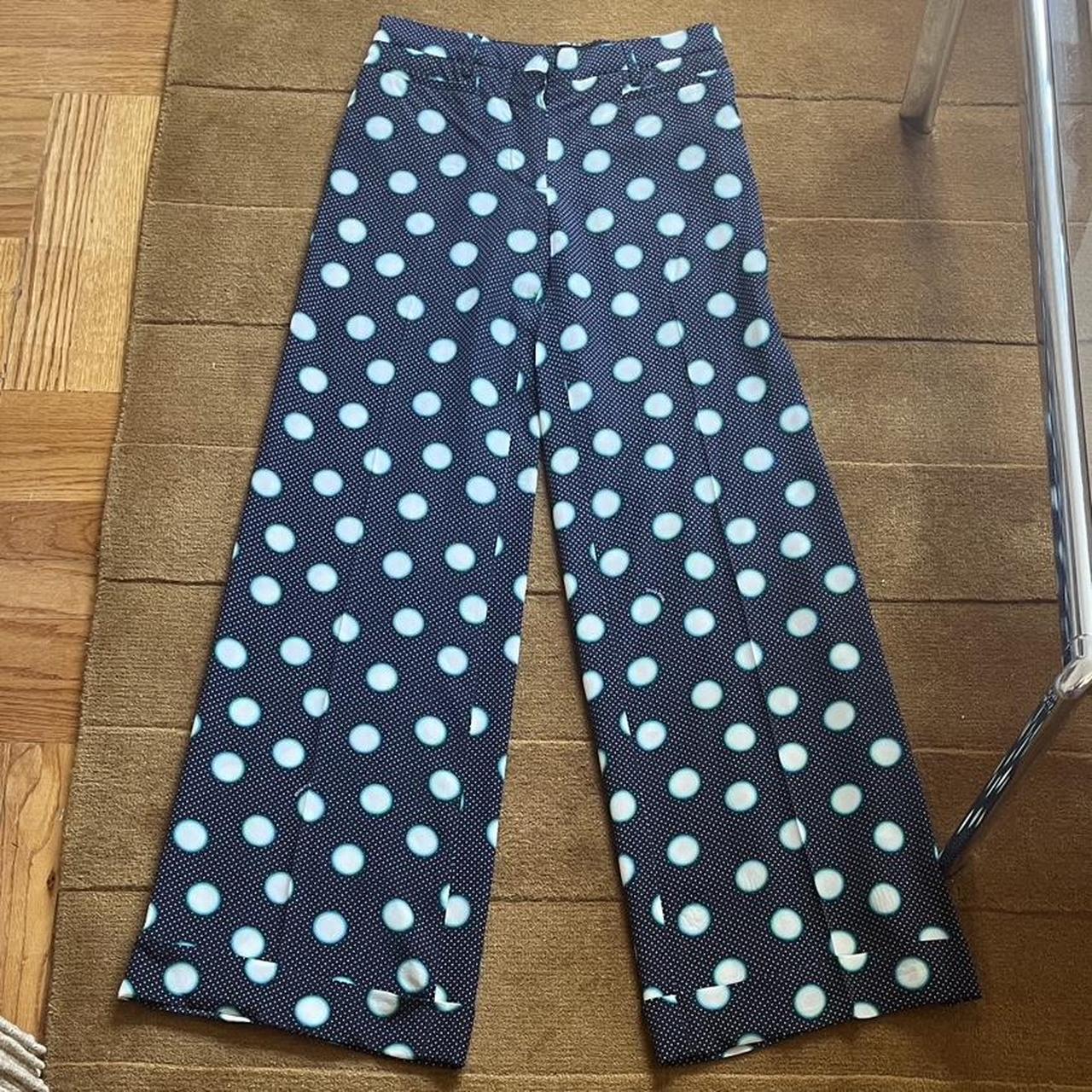 Miu Miu Women's Pants - Blue/Navy - 0 – Miu Miu, … - image 1