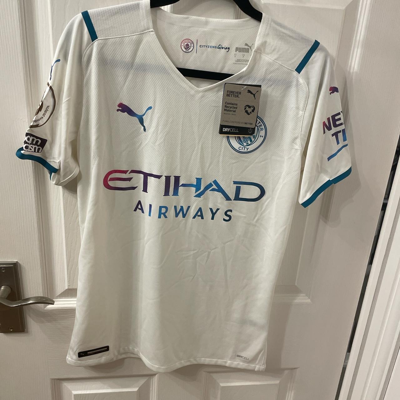 Footy Headlines Man City 2122 Kit Manchester City 21/22 Away Shirt