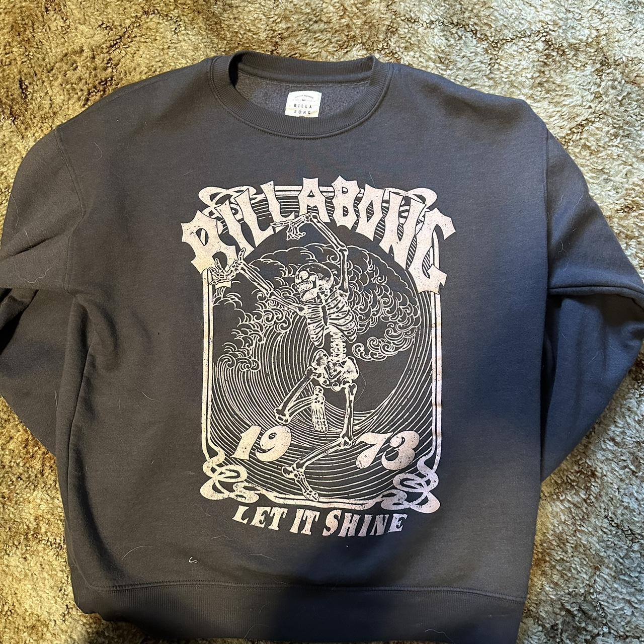 billabong grey t shirt