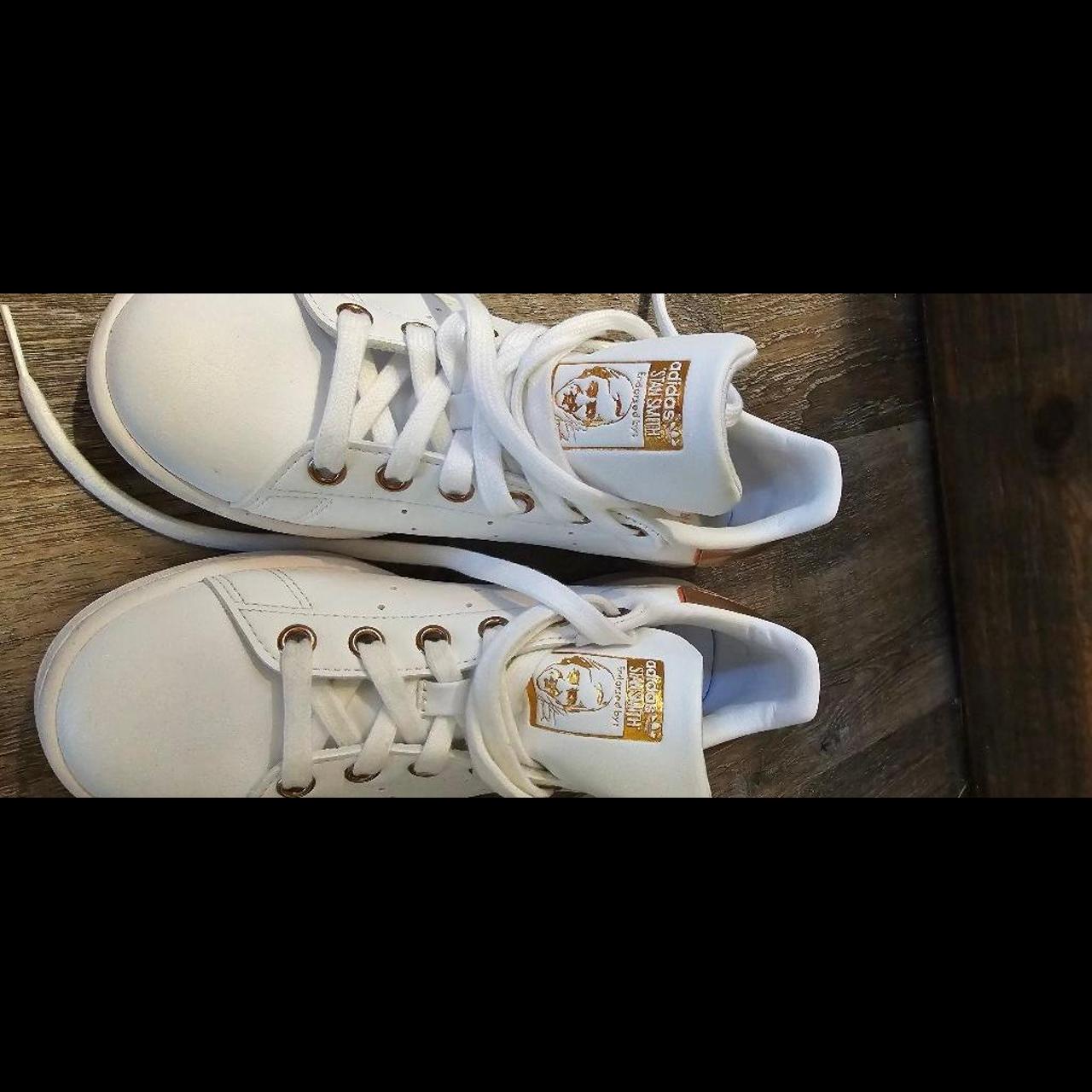 Stan smith gold tab hotsell