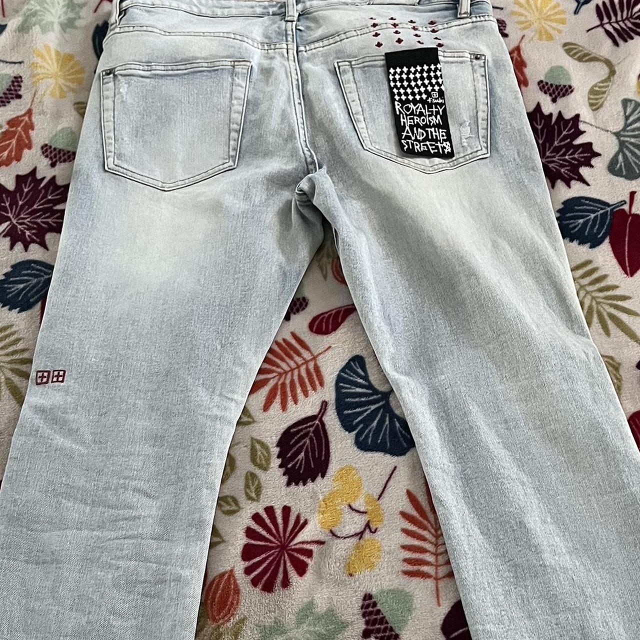 J. Brand Made in USA Distressed Aiden Jeans 5 Pocket - Depop