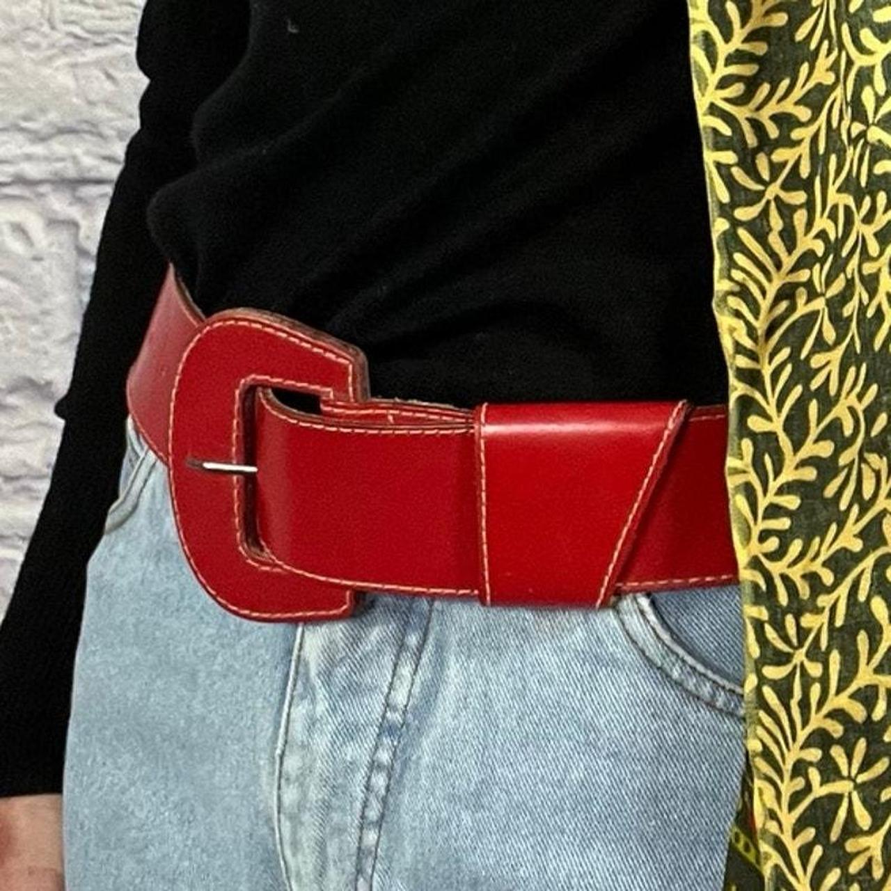 Women's Belt - Red – Add a pop of color and a … - image 2