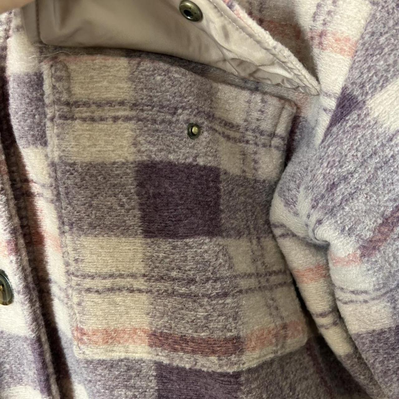 Universal Thread Women's Shacket Jacket - Purple/… - image 4