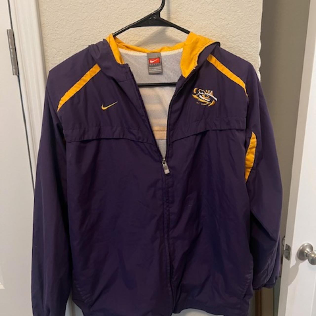 Lsu on sale nike windbreaker