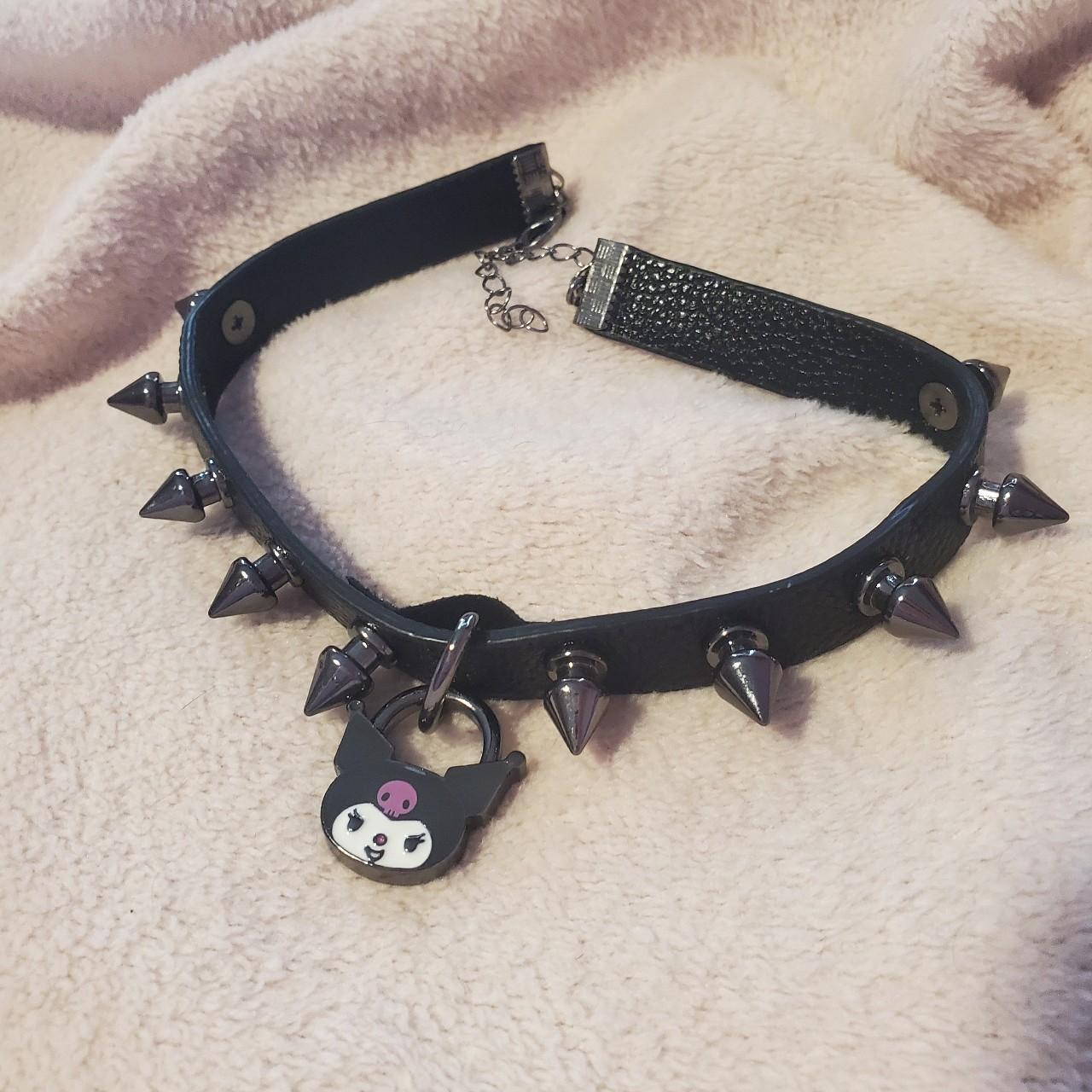 Kuromi spiked choker necklace, Never worn but - Main Image