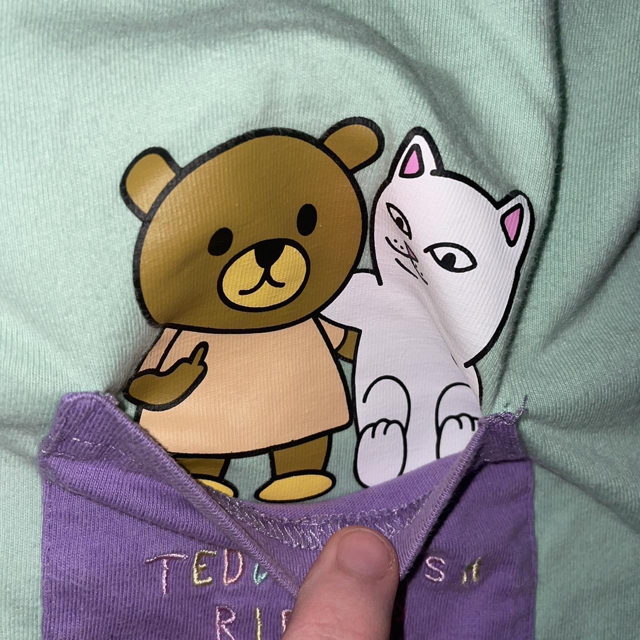 Teddy Fresh x RipnDip shirt, worn once send... - Depop