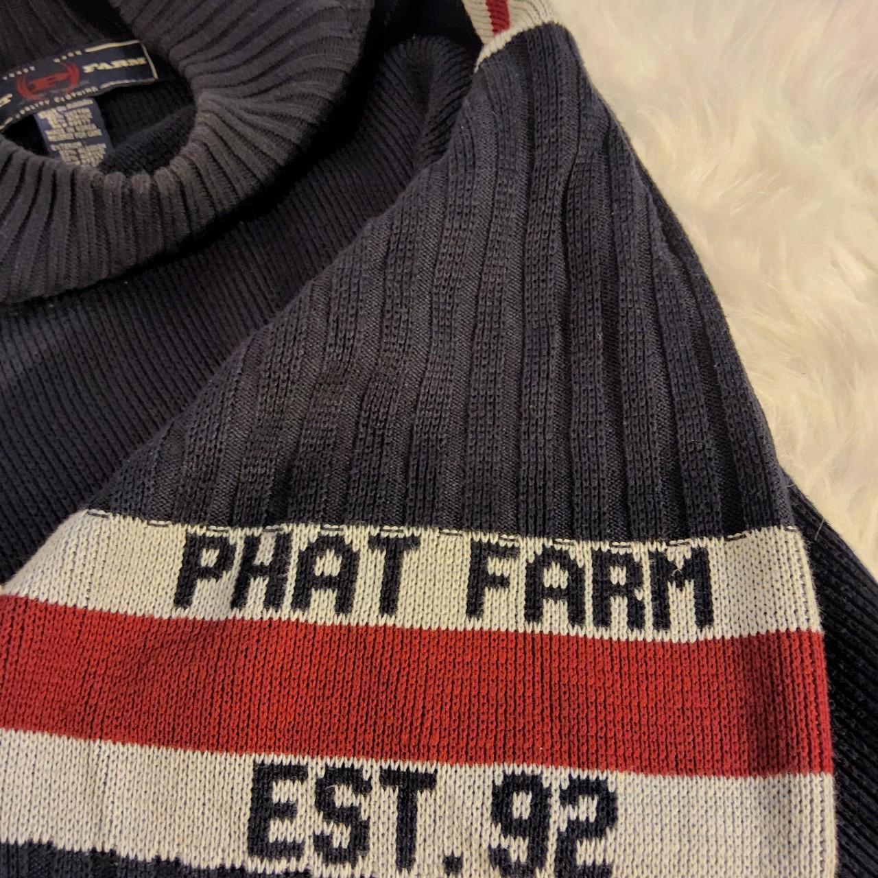 Vintage Y2K / 90s Phat Farm Sweater Mens XXL to | Depop