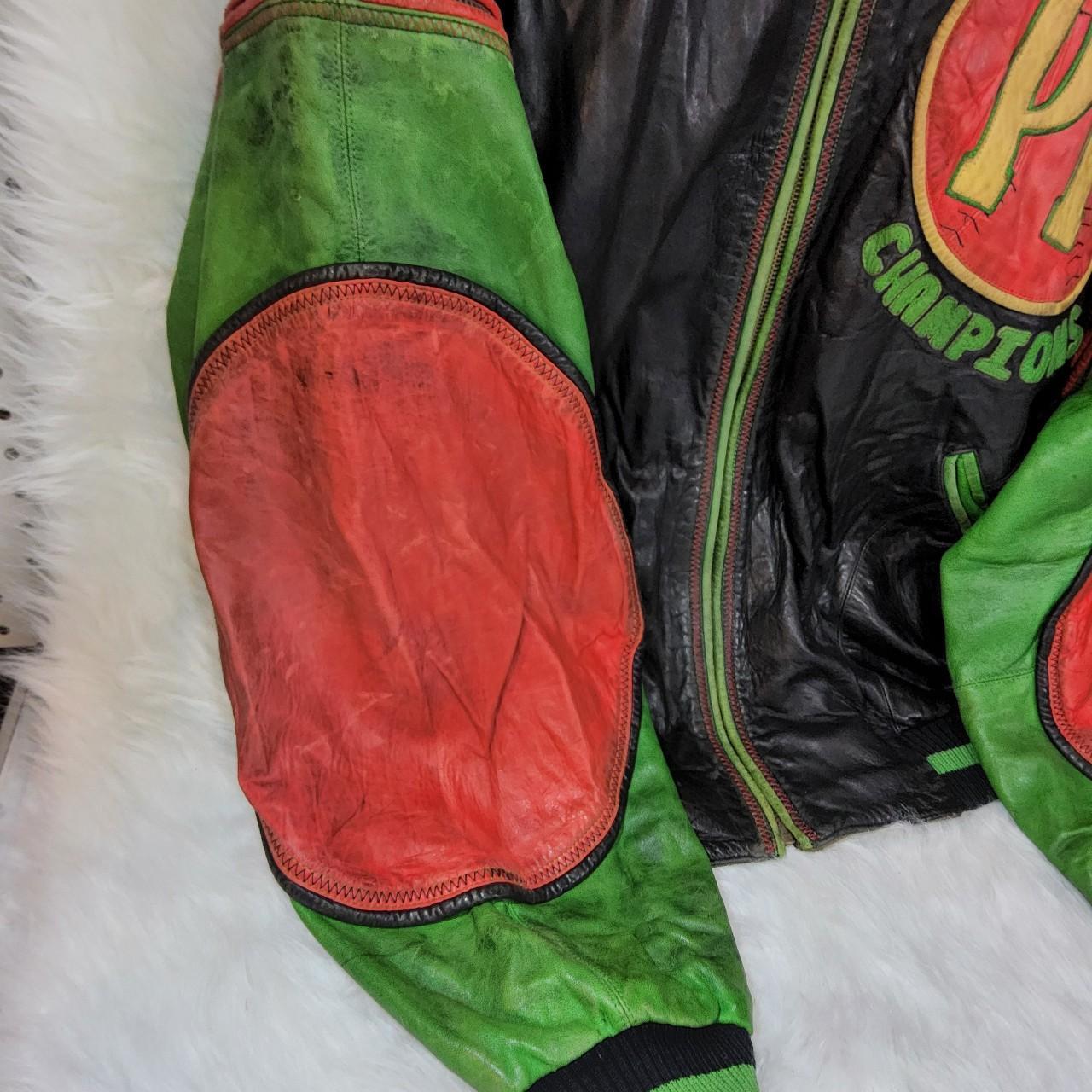 Rare Vintage 90's Pelle Pelle SODA Club leather | Depop