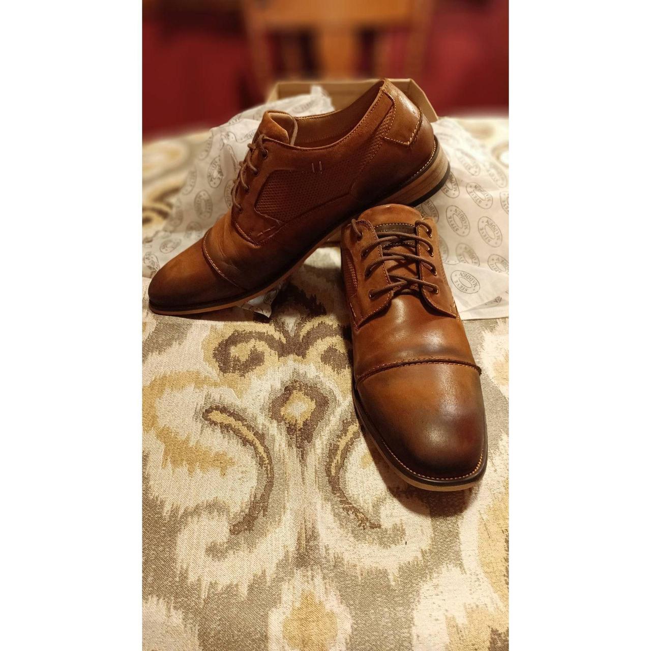 Steve madden store men's leather shoes