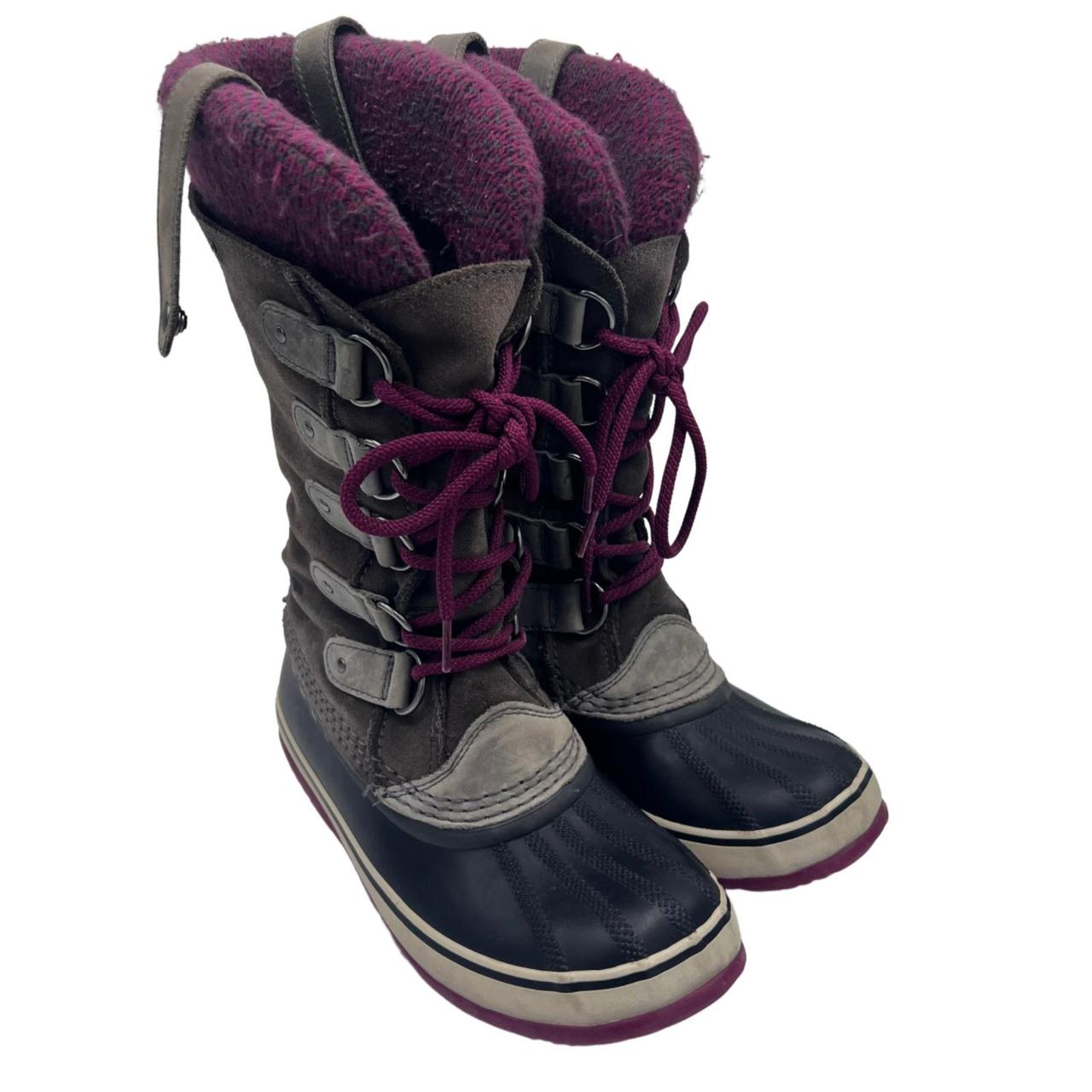 Sorel Women's Grey and Purple Boots (3)