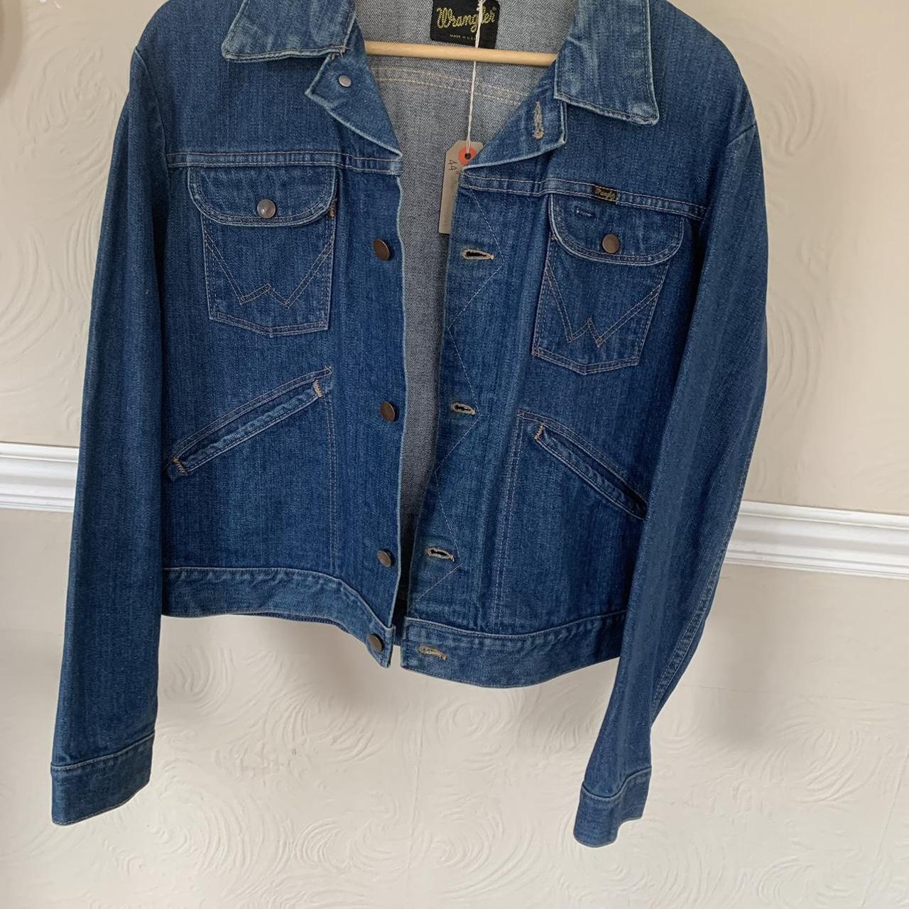 1980s Vintage Wrangler Denim Jacket #vintage... - Depop