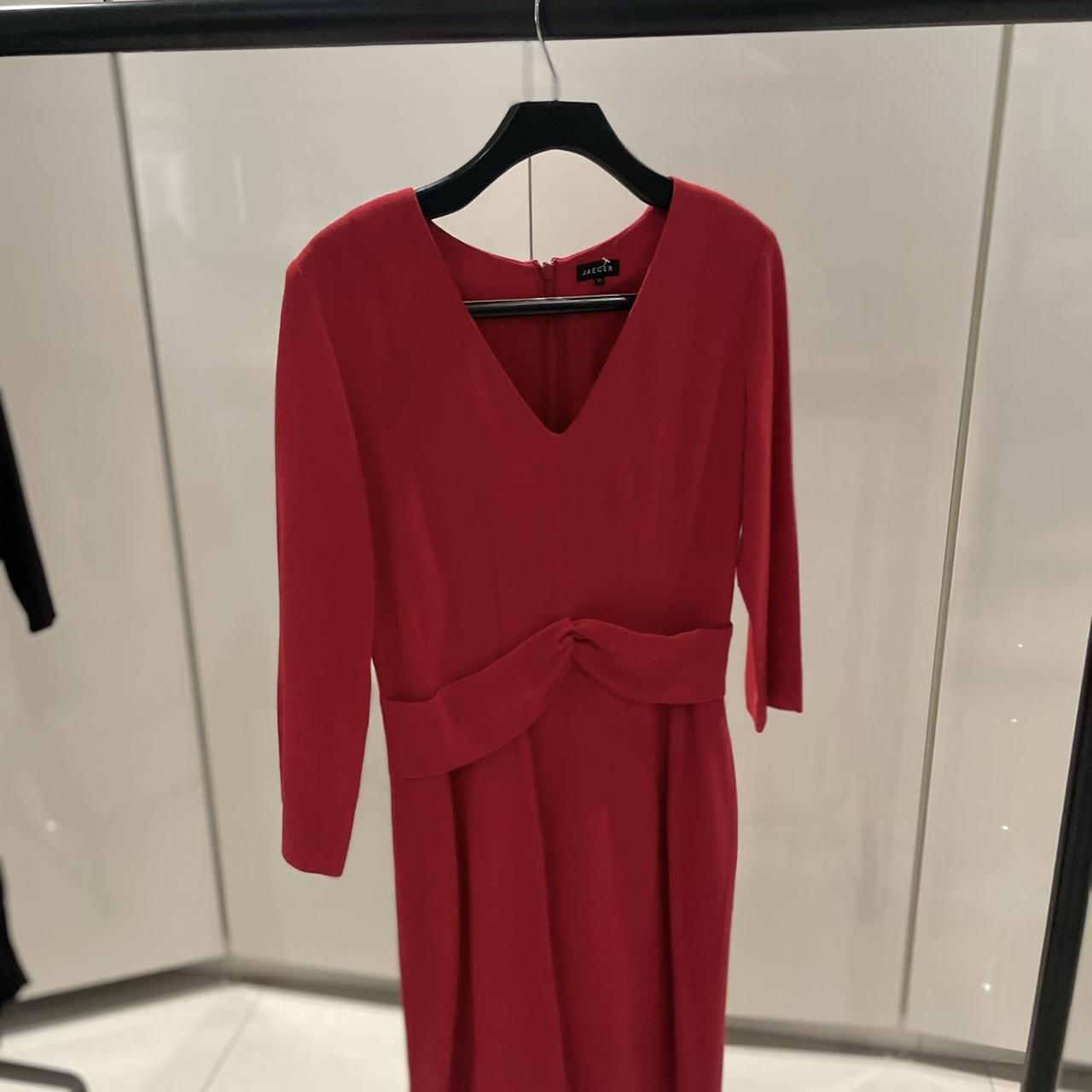 Jaeger red clearance dress