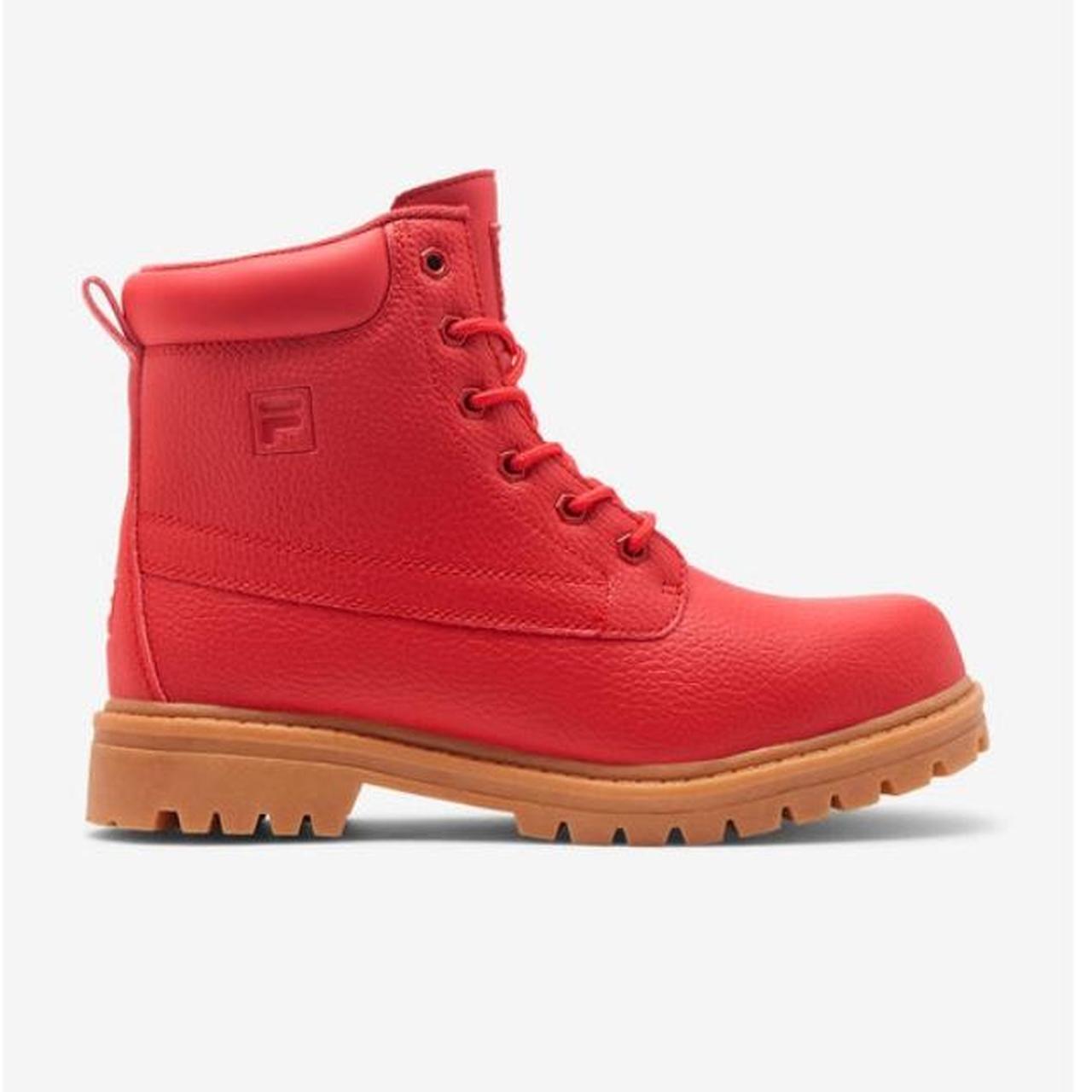 Fila 2025 red boots