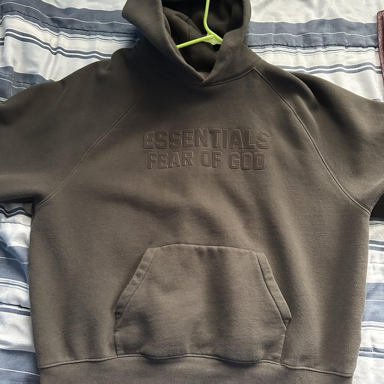 Depop essentials online hoodie