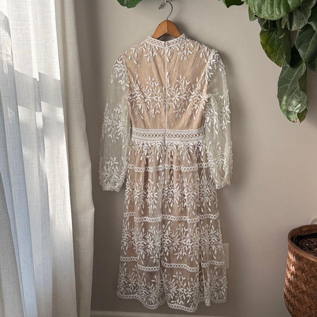 Source Unknown Women's Formal dresses - Cream/Whi… - image 7