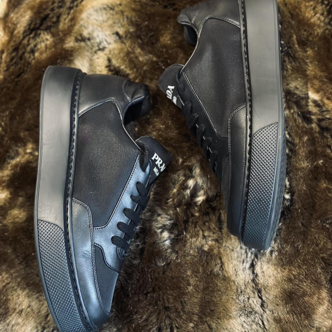 PRADA sneakers Macro Re-Nylon and Brushed Depop