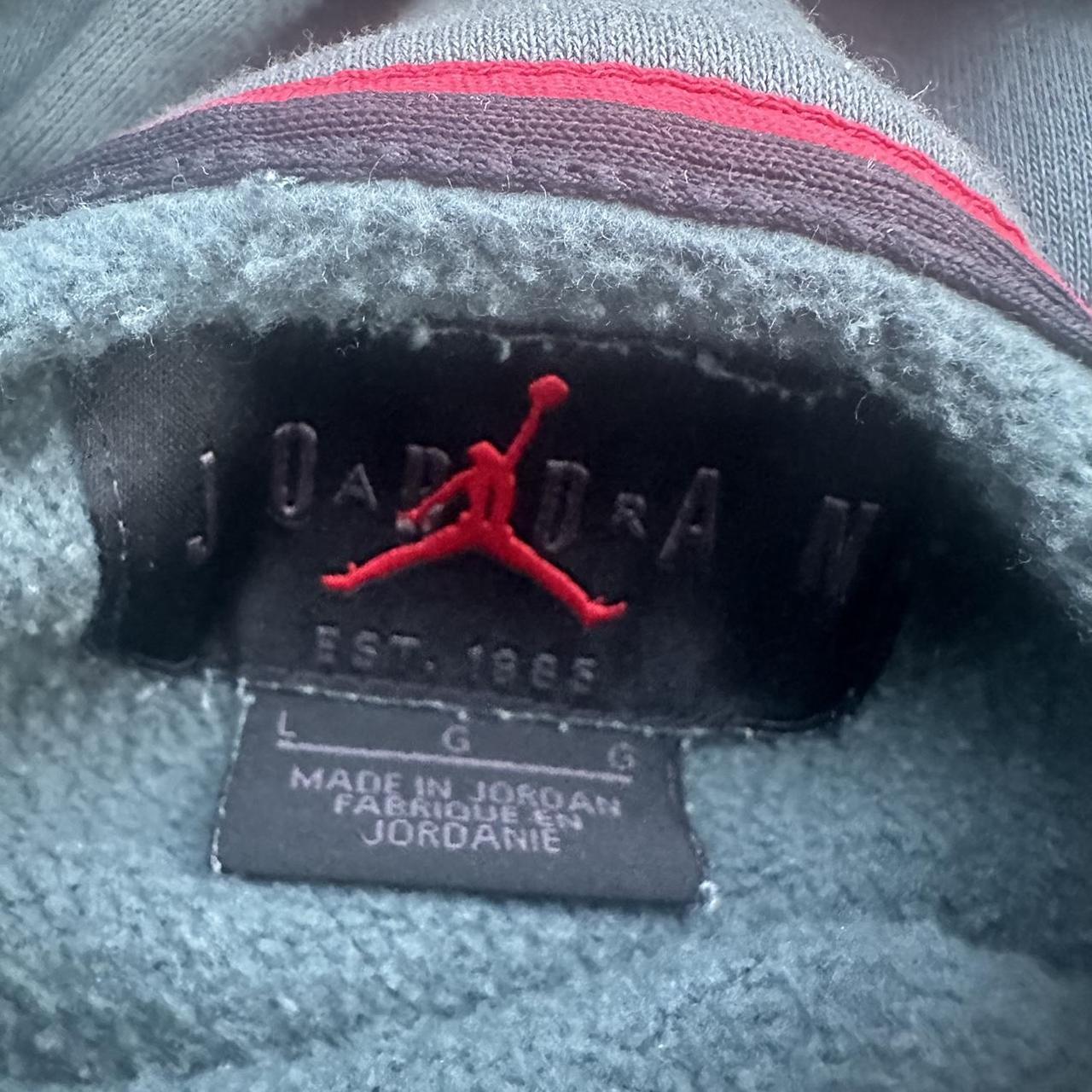 blue air jordan hoodie