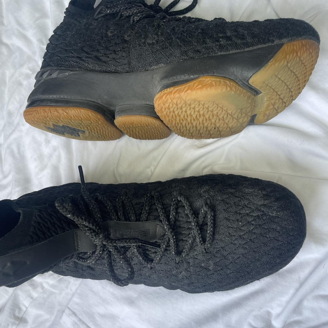 lebron 15 kids black