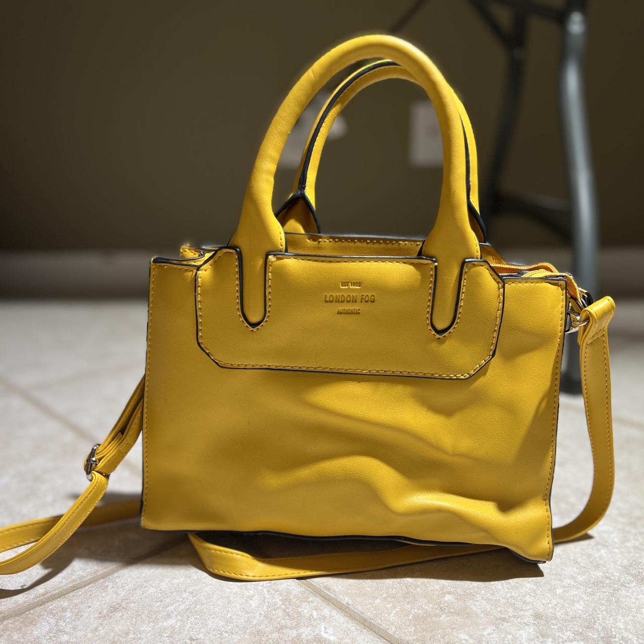 Purchases London fog yellow purse