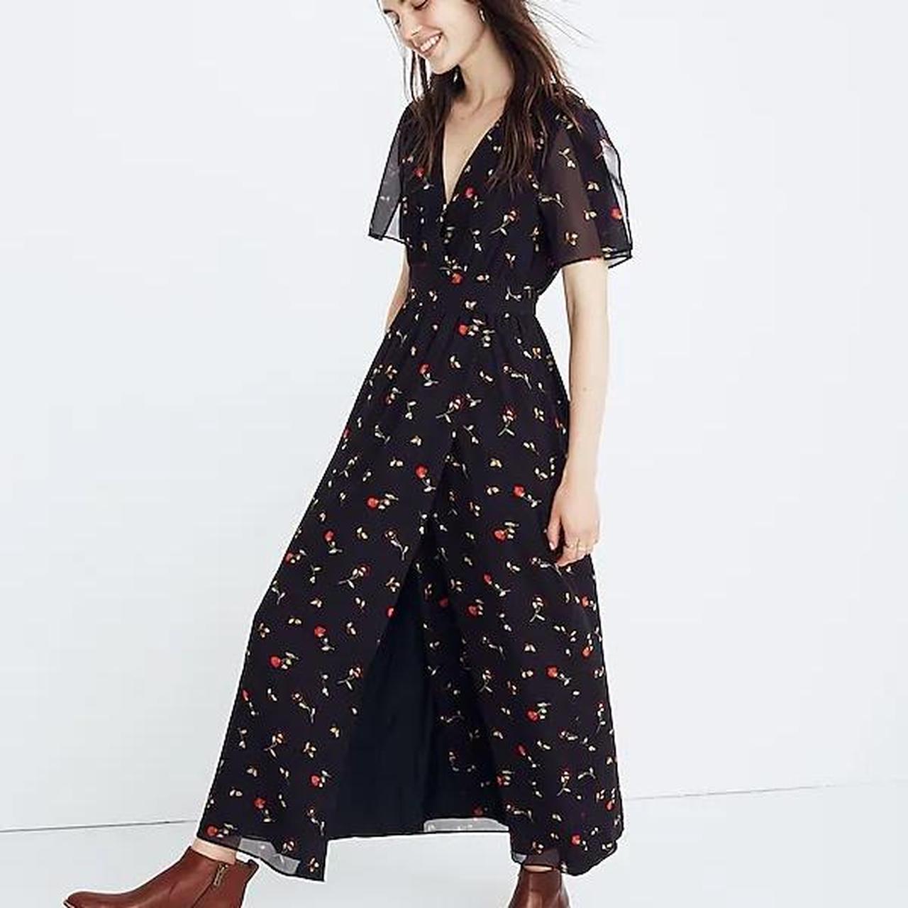 Madewell floral maxi dress best sale