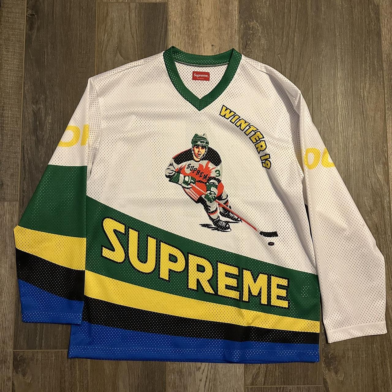 キムタク着Supreme Crossover HockeyJerseyBlack キムタク着Supreme Crossover HockeyJerseyBlack キムタク着Supreme