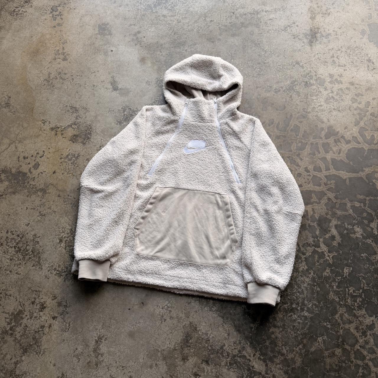 nike swoosh sherpa hoodie