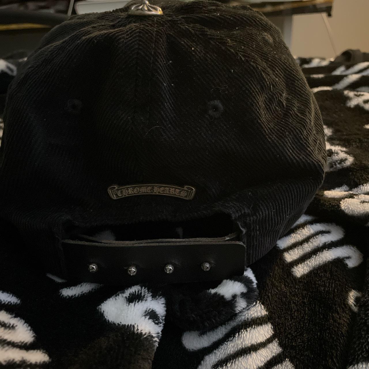 All Black Chrome Hearts Dagger Hat Minor Lint, is | Depop All Black Chrome Hearts Dagger Hat Minor Lint, is | Depop